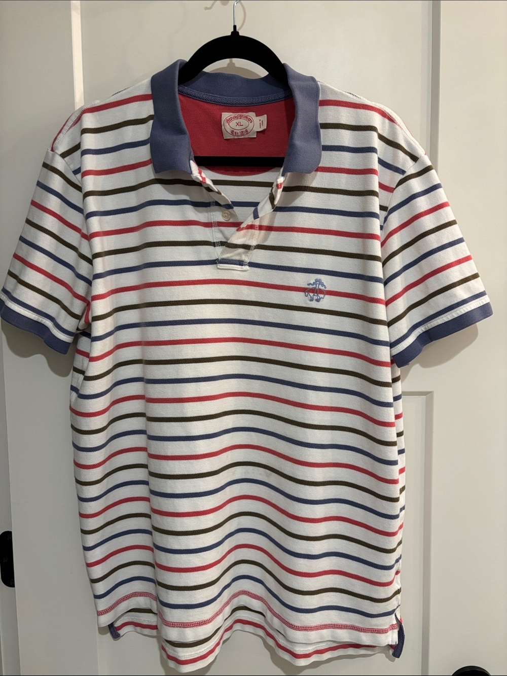 Quiet Luxury Brooks Brother’s Striped Polo